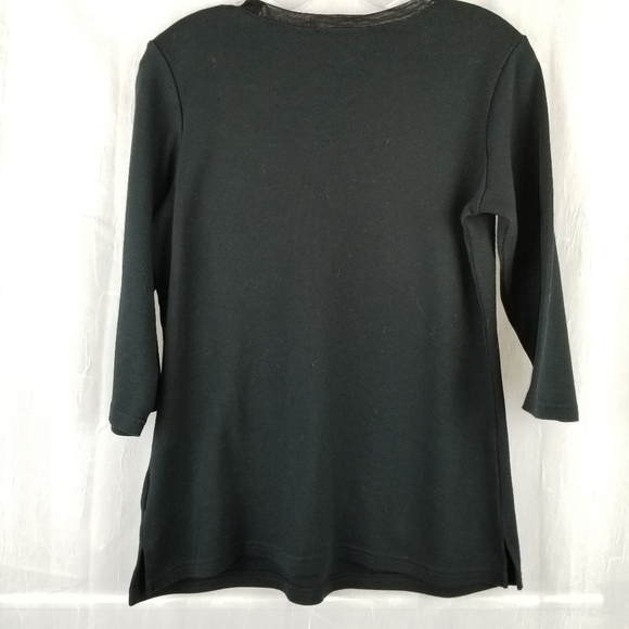 QuackerFactory 3D rose petals studded top Sz XS - Picture 10 of 11